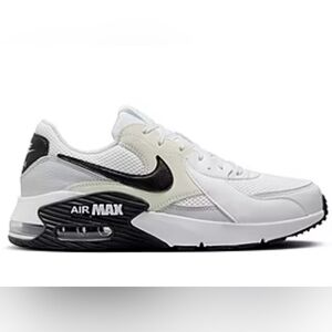 Nike Air Max Men's White and Black Low-Top Sneakers